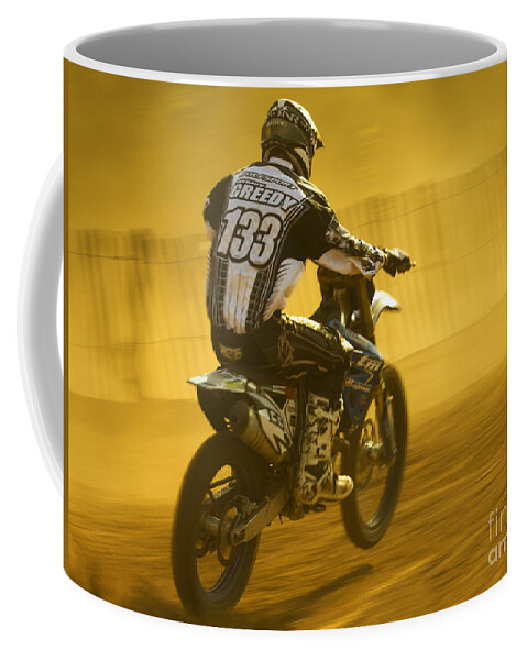 Bike Coffee Mug featuring the photograph Mx #12 by Ang El