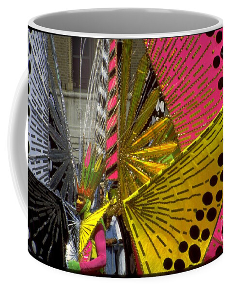 Parades Coffee Mug featuring the photograph West Indian Day Parade Brooklyn NY #12 by Mark Gilman