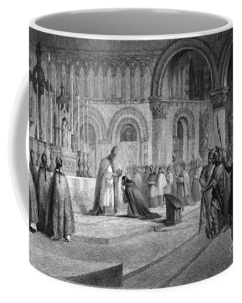 1870 Coffee Mug featuring the photograph Charlemagne (742-814) #13 by Granger
