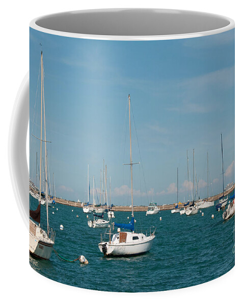 Chicago Coffee Mug featuring the digital art Chicago City Scenes #13 by Carol Ailles