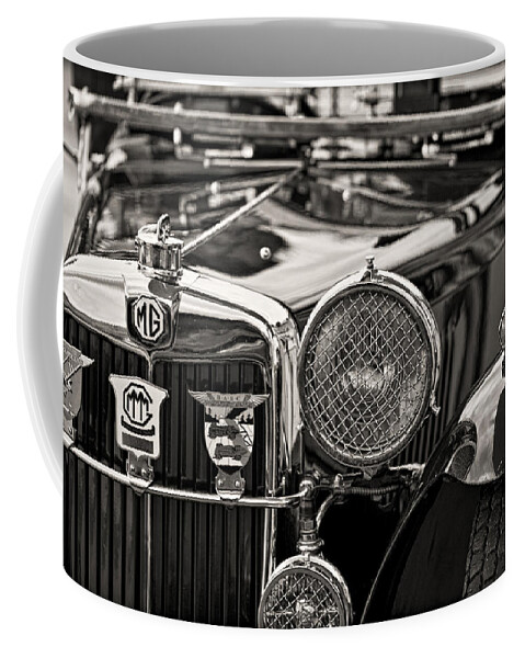 Clare Bambers Coffee Mug featuring the photograph 1935 Vintage MG PB by Clare Bambers