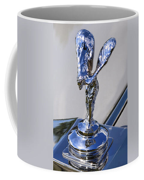 Rolls Coffee Mug featuring the photograph 1965 Rolls Royce Silver Cloud III MPW Coupe by Gordon Dean II