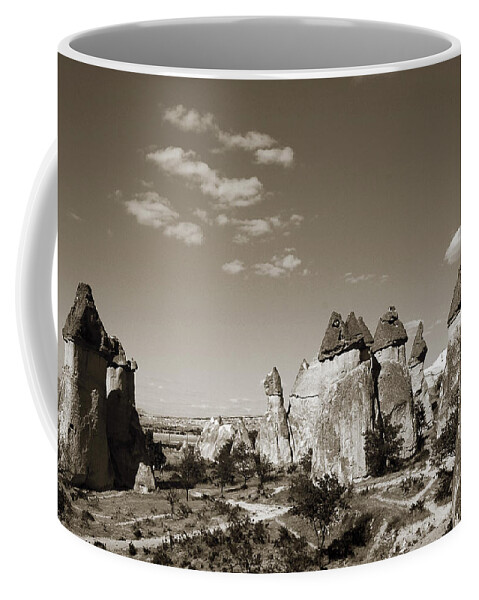 Fairy Chimney Coffee Mug featuring the photograph Fairy chimney in Goreme #4 by RicardMN Photography