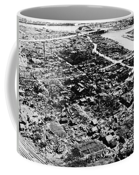 Hiroshima Coffee Mug featuring the photograph Hiroshima #2 by Photo Researchers