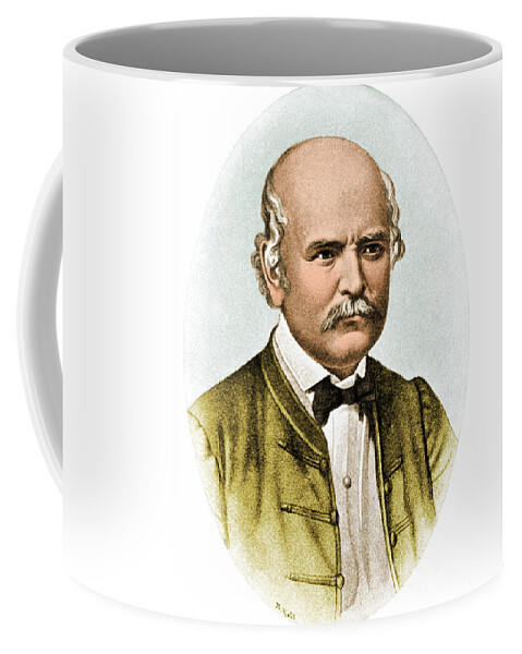 Science Coffee Mug featuring the photograph Ignaz Semmelweis, Hungarian #2 by Science Source