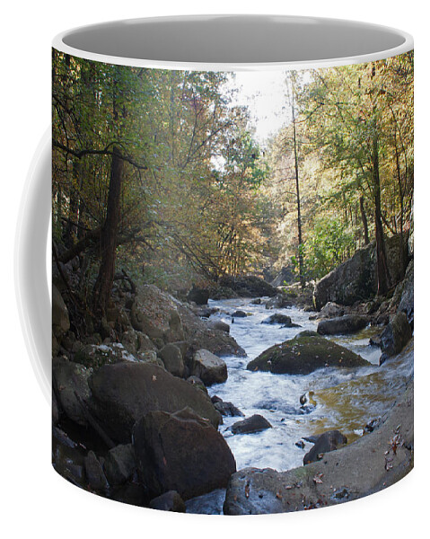 Laurel Creek Coffee Mug featuring the photograph Laurel Creek #2 by David Troxel