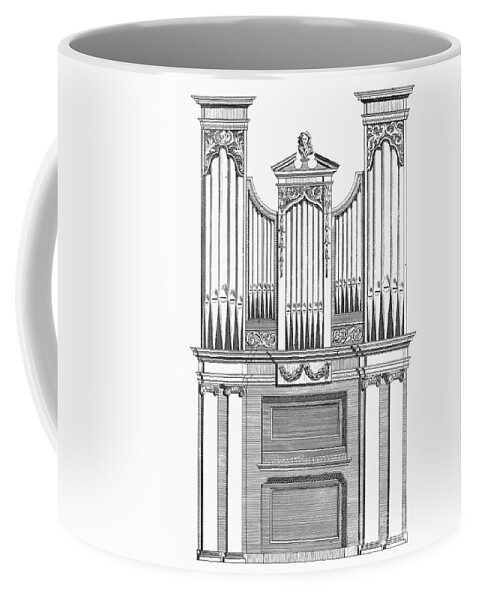 1760 Coffee Mug featuring the photograph Organ, 1760 #2 by Granger