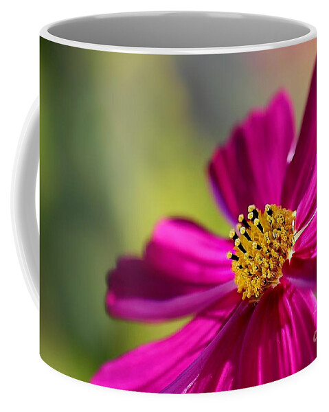 Flower Coffee Mug featuring the photograph Yellow Dots #2 by Henrik Lehnerer