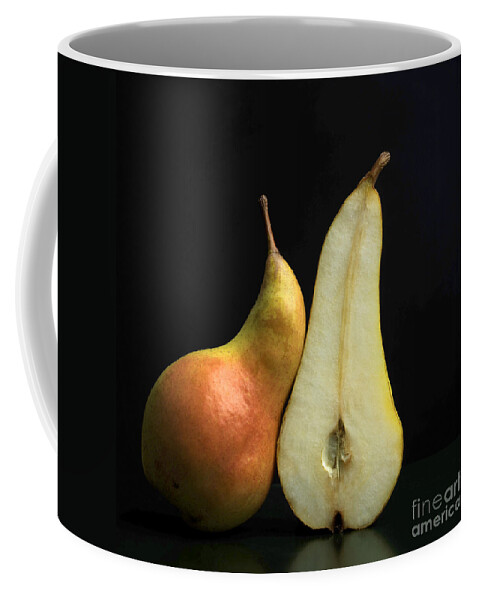 Studio Shot Coffee Mug featuring the photograph Pears #3 by Bernard Jaubert