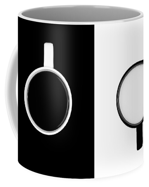 Background Coffee Mug featuring the photograph Yin and Yang #1 by Gert Lavsen