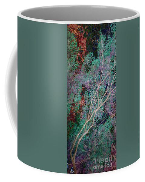 Forest Coffee Mug featuring the photograph A Forest of Magic #4 by Eena Bo