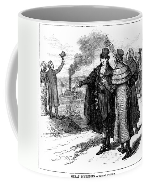 1807 Coffee Mug featuring the photograph Robert Fulton (1765-1815) #4 by Granger