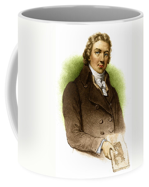 History Coffee Mug featuring the photograph Edward Jenner, English Microbiologist #6 by Science Source