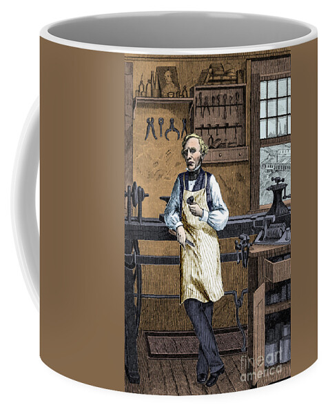 Well-known Coffee Mug featuring the photograph Samuel Morse American Inventor #14 by Science Source