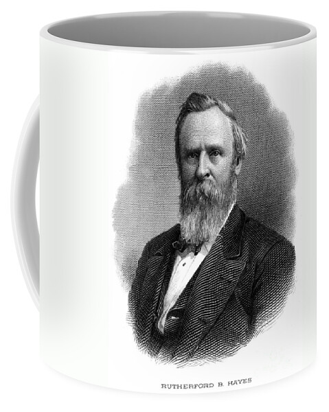 19th Century Coffee Mug featuring the photograph Rutherford B. Hayes #7 by Granger