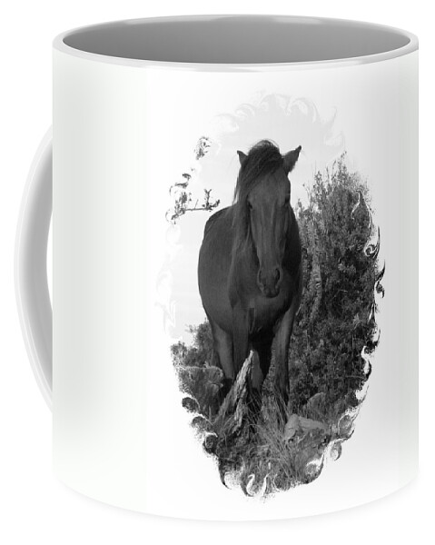 Horse Coffee Mug featuring the photograph A Perfect Pose by Kim Galluzzo
