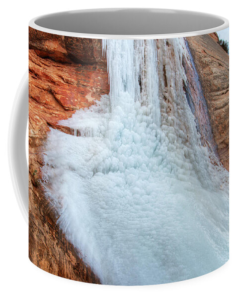 Beauty Coffee Mug featuring the photograph A Touch Of Winter 2 by Bob Christopher
