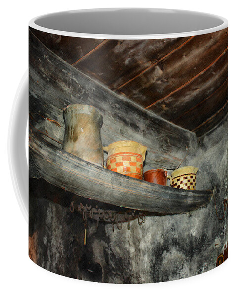 Photo Coffee Mug featuring the photograph Above the Stove by Jutta Maria Pusl