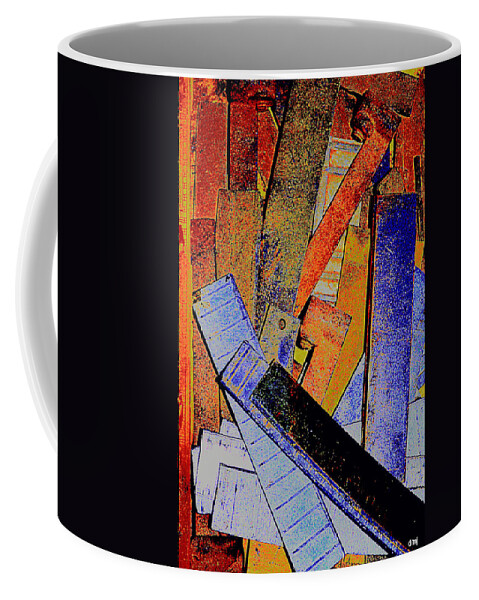 Absract Coffee Mug featuring the photograph Absolutely Rigid  by Diane montana Jansson