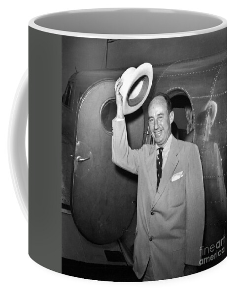 1952 Coffee Mug featuring the photograph Adlai Stevenson (1900-1965) by Granger