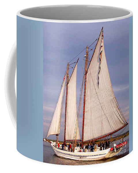 Aj Meerwald Coffee Mug featuring the photograph AJ Meerwald on Race Day by Nancy Patterson