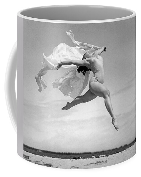 1930's Coffee Mug featuring the photograph An Exuberant Dance To Spring by Underwood Archives