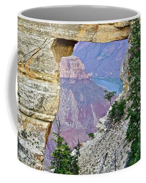 Grand Canyon Coffee Mug featuring the photograph Angel's Window Four by Diana Hatcher