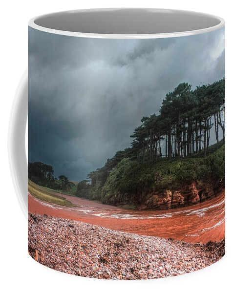 Storm Coffee Mug featuring the photograph Approaching Storm by Shirley Mitchell