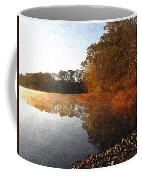 Autumn Coffee Mug featuring the photograph Autumn Harmony by Kim Galluzzo