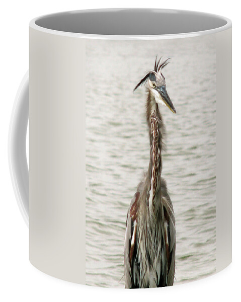 Nature Coffee Mug featuring the photograph Bad Hair Day by Peggy Urban