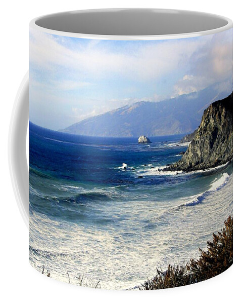 Seascapes Coffee Mug featuring the photograph Beauty of Oregon by Karen Wiles