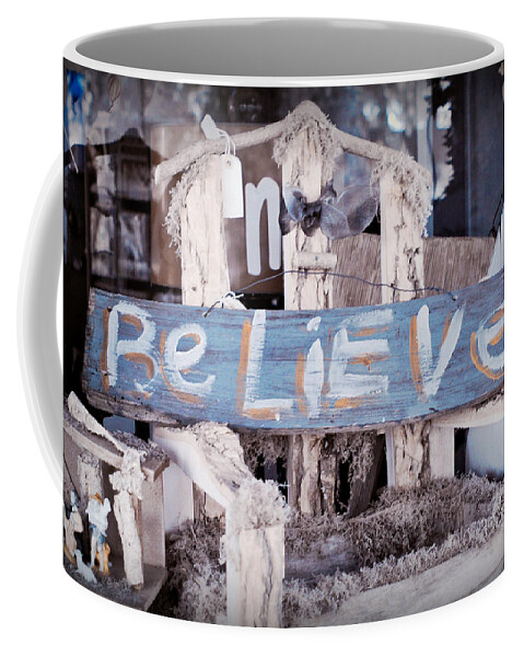 Greeting Coffee Mug featuring the photograph Believe by Joye Ardyn Durham