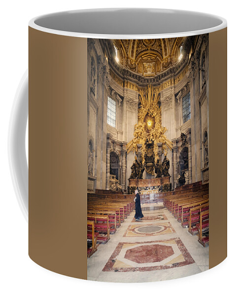 Ancient Coffee Mug featuring the photograph Bernini Masterpiece by Joan Carroll