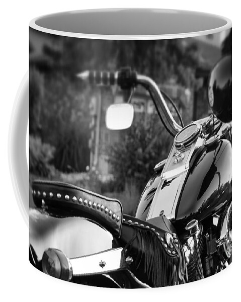 Motorcycle Coffee Mug featuring the photograph Bike Me too by Traci Cottingham