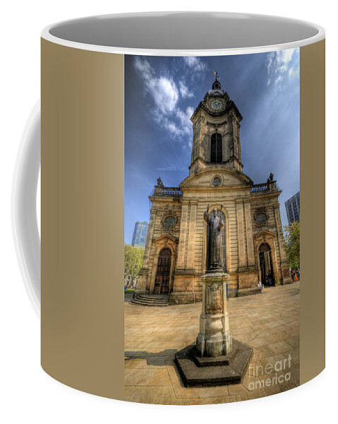 Church Coffee Mug featuring the photograph Birmingham Cathedral 2.0 by Yhun Suarez