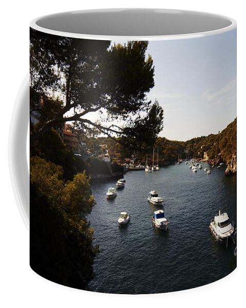 Cala Figuera Coffee Mug featuring the photograph Boats in Cala Figuera by Agusti Pardo Rossello
