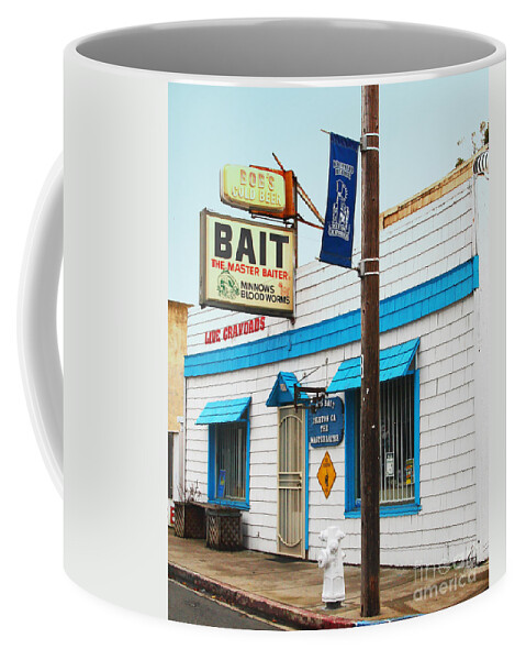 Bobs Bait Shop in Isleton California . The Master Baiter Coffee