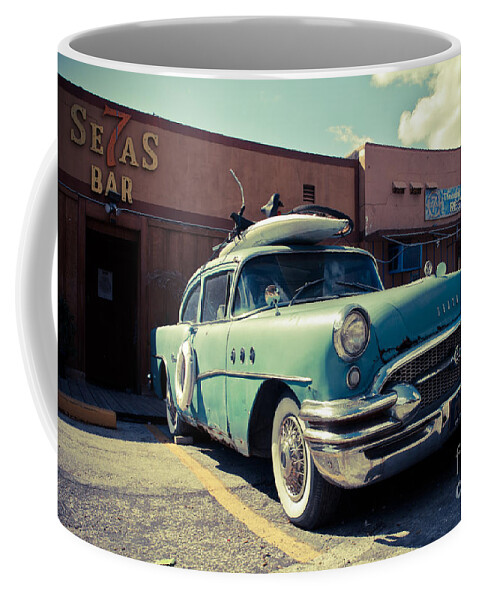 Miami Coffee Mug featuring the photograph Buick by Hannes Cmarits