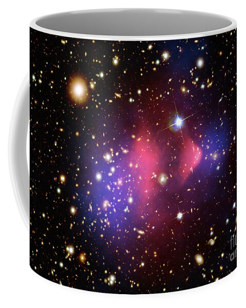 Chandra Coffee Mug featuring the photograph Bullet Cluster by Nasa
