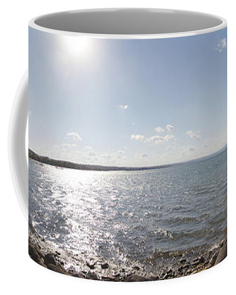 Canandaigua Coffee Mug featuring the photograph Canandaigua Lake Panorama by William Norton