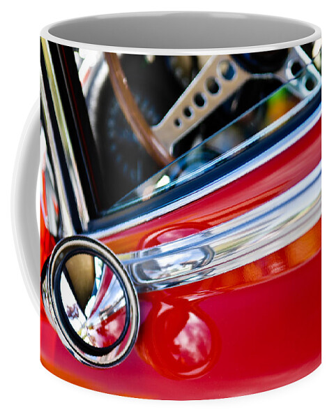 Classic Red Car Coffee Mug featuring the photograph Classic Red Car Artwork by Shane Kelly