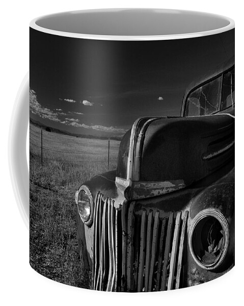 Abandoned Coffee Mug featuring the photograph Classic Rust by Ron Cline