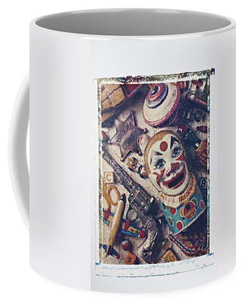 Clown Bank Coffee Mug featuring the photograph Clown Bank by Garry Gay