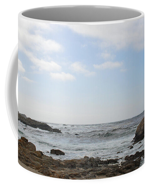 Ocean Coffee Mug featuring the photograph Coastal View III by Kathleen Grace