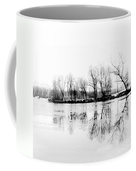 Winter Coffee Mug featuring the photograph Cold Silence by Hannes Cmarits