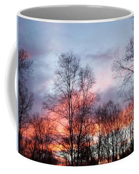 Sunset Coffee Mug featuring the photograph Colors Of Sunset by Kim Galluzzo