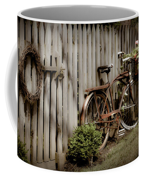 Antique Coffee Mug featuring the photograph Country Bike by Michelle Joseph-Long