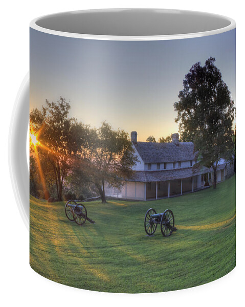 Battle Coffee Mug featuring the photograph Cravens House by David Troxel