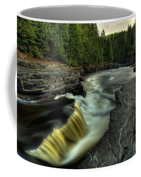 Current River Coffee Mug featuring the photograph Current River Falls by Jakub Sisak