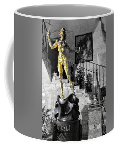Salvador Dali Coffee Mug featuring the photograph Dali by Marianna Mills